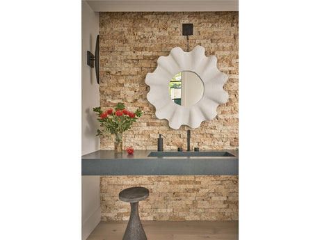 Scallop Shell White Mirror - Ornate Home