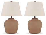 Scantor Rust Table Lamp (Set of 2) (Online Special Price) - Ornate Home