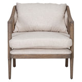 Scarlett Beige Accent Chair - Ornate Home
