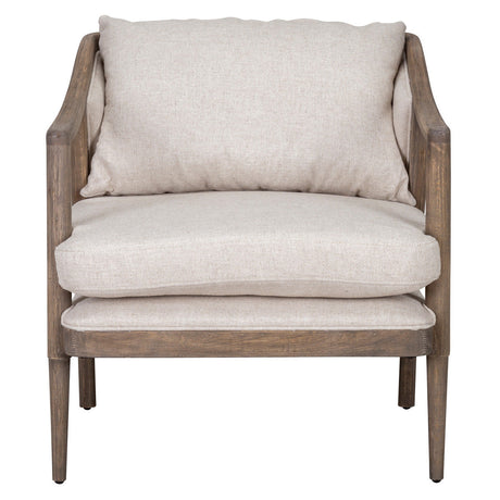 Scarlett Beige Accent Chair - Ornate Home