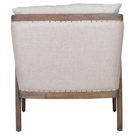 Scarlett Beige Accent Chair - Ornate Home