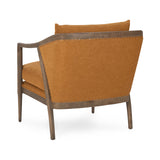 Scarlett Burnt Orange Accent Chair - Ornate Home