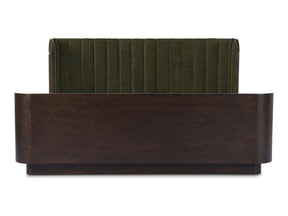 Scarlette Cedar Green Queen Bed - Ornate Home