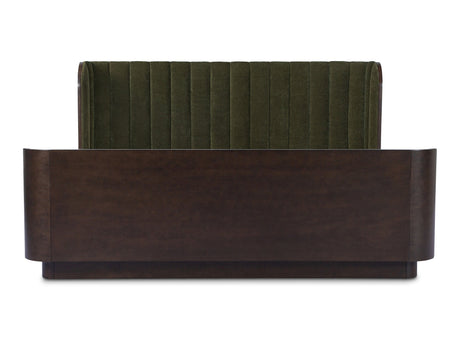 Scarlette Cedar Green Queen Bed - Ornate Home