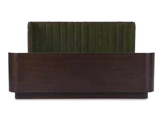 Scarlette Cedar Green Queen Bed - Ornate Home