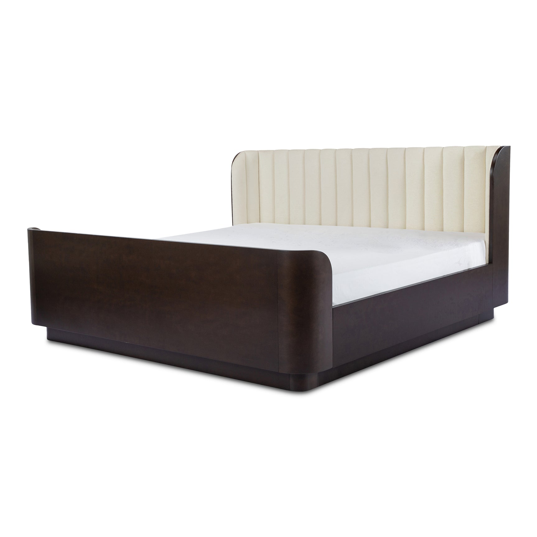 Scarlette Cream King Bed - Ornate Home