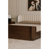 Scarlette Cream King Bed - Ornate Home