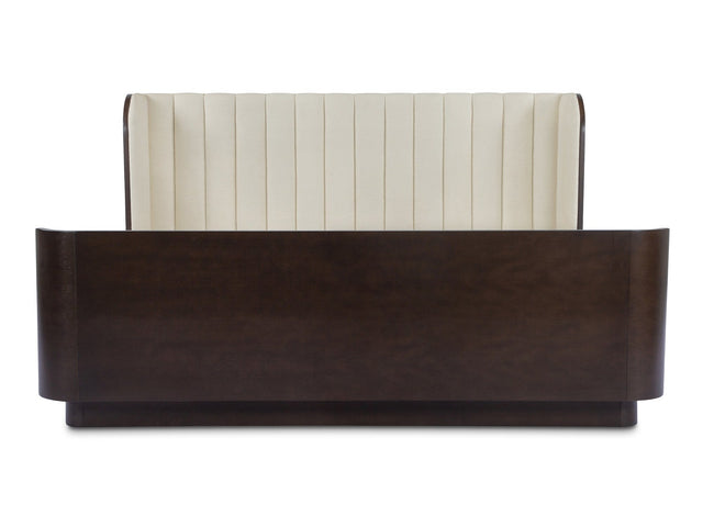 Scarlette Cream Queen Bed - Ornate Home