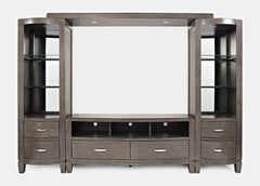 Scarsdale Brown Entertainment Unit - 60 Media Unit - Ornate Home