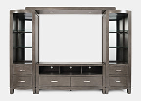 Scarsdale Brown Entertainment Unit - 60 Media Unit - Ornate Home