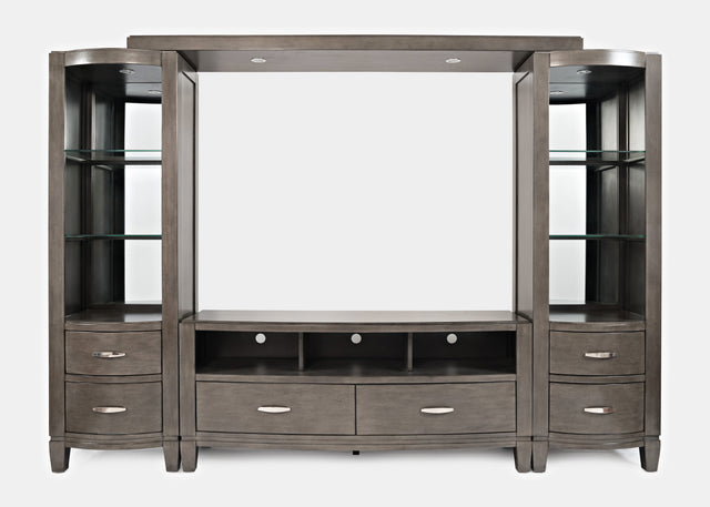 Scarsdale Brown Entertainment Unit - 60 Media Unit - Ornate Home