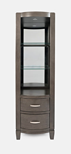 Scarsdale Brown Entertainment Unit - 60 Media Unit - Ornate Home