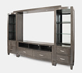 Scarsdale Brown Entertainment Wall - 70 Media Unit - Ornate Home