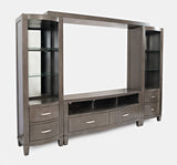 Scarsdale Brown Entertainment Wall - 70 Media Unit - Ornate Home