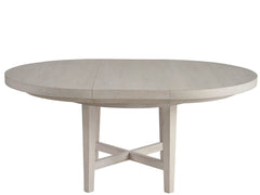 Scavino White Oak Round Dining Table - Ornate Home
