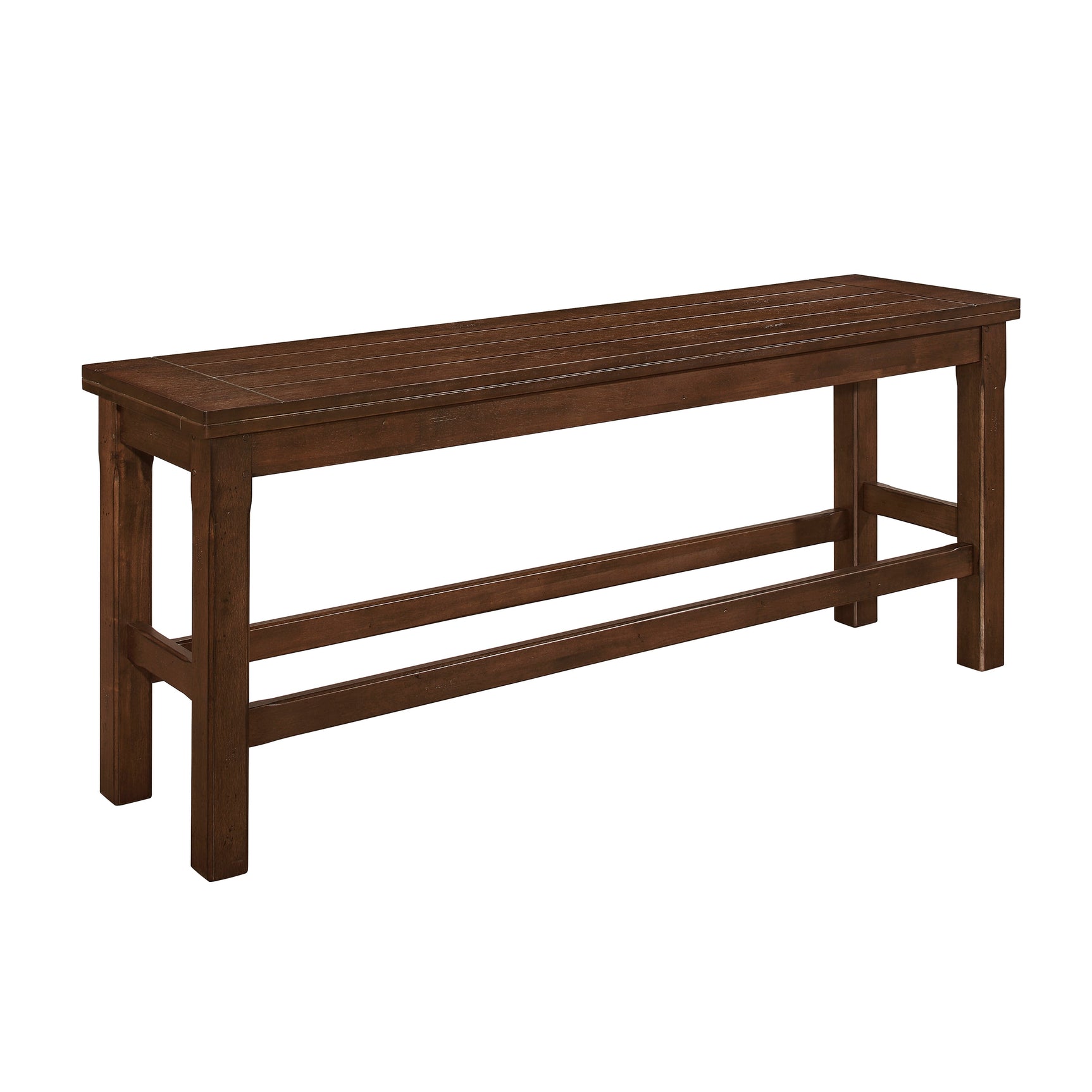 Schleiger Brown Counter Height Bench - Ornate Home