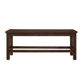 Schleiger Brown Counter Height Bench - Ornate Home
