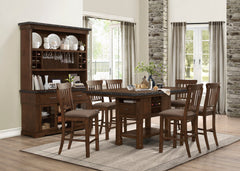 Schleiger Brown Counter Height Table - Ornate Home