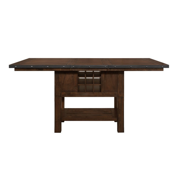 Schleiger Brown Counter Height Table - Ornate Home