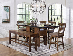 Schleiger Brown Swivel Counter Chair (Set of 2) - Ornate Home