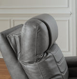 Schooner Rocks Slate Power Recliner/ADJ Headrest (Online Special Price) - Ornate Home