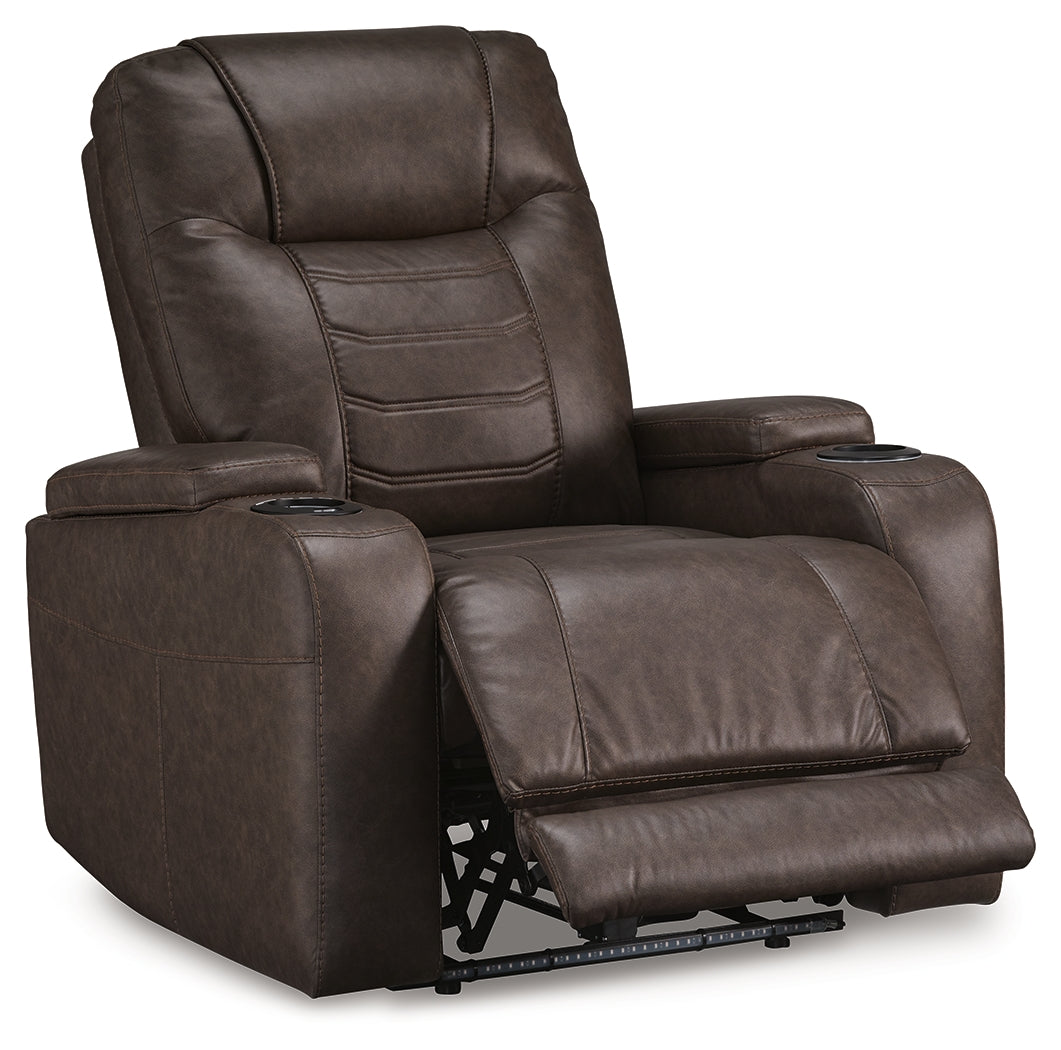 Schooner Rocks Umber Power Recliner/ADJ Headrest (Online Special Price) - Ornate Home
