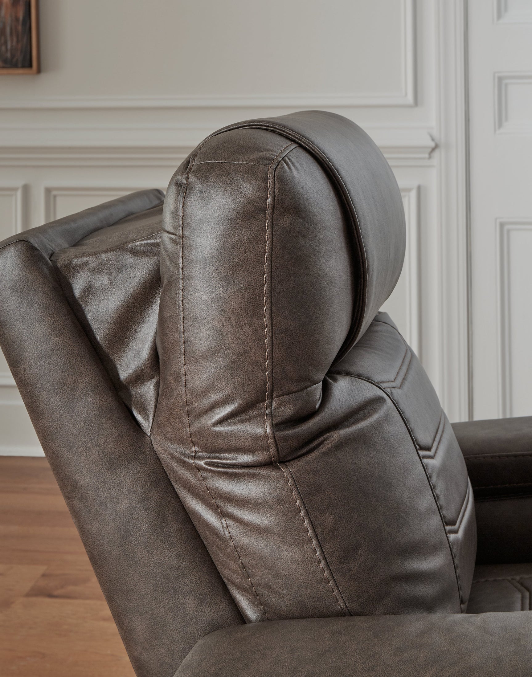 Schooner Rocks Umber Power Recliner/ADJ Headrest (Online Special Price) - Ornate Home