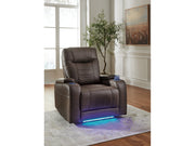 Schooner Rocks Umber Power Recliner/ADJ Headrest - Ornate Home