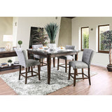Schoten Gray/Antique Dark Oak Counter Height Chair (Set of 2) - Ornate Home