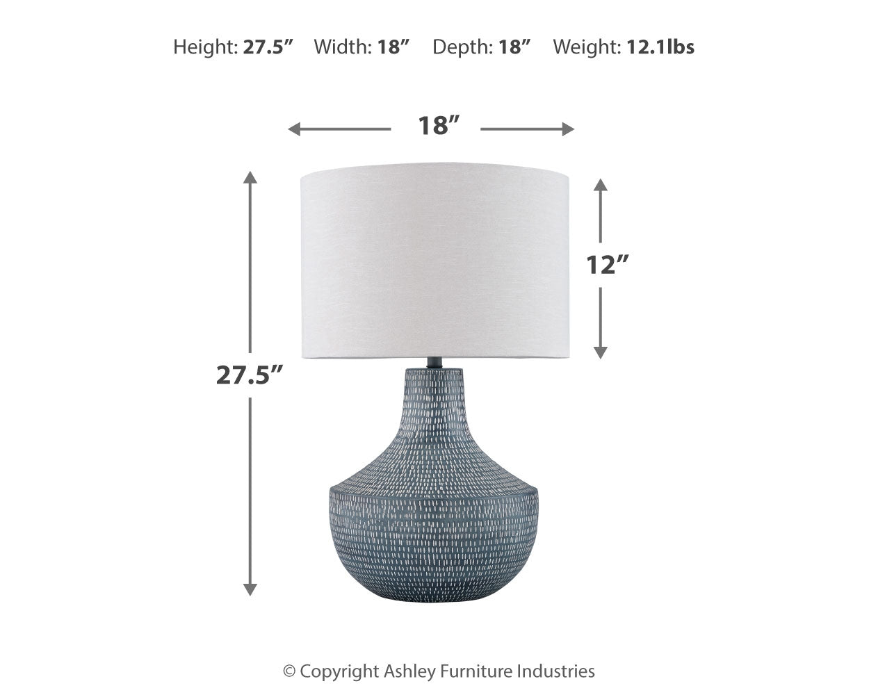 Schylarmont Antique Gray/White 2-Piece Lamp Set (Online Special Price) - Ornate Home