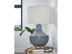 Schylarmont Gray/White Table Lamp (Online Special Price) - Ornate Home