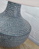 Schylarmont Gray/White Table Lamp - Ornate Home