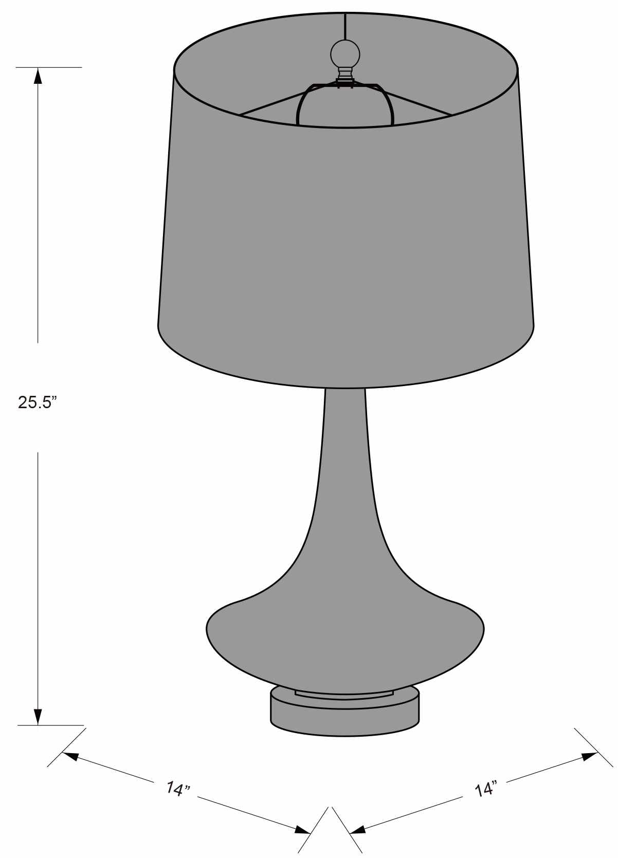 Sciotodale Table Lamp - Ornate Home