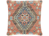 Scituate Colorful Tribal Pattern Square Throw Pillow - Ornate Home