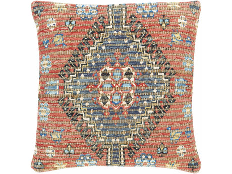 Scituate Colorful Tribal Pattern Square Throw Pillow - Ornate Home