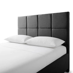 Scoresby Charcoal Queen Headboard - Ornate Home