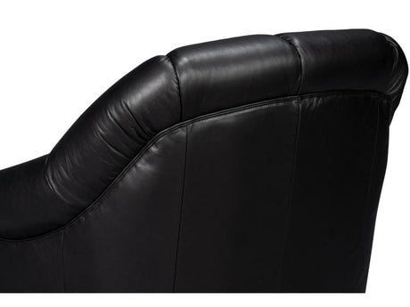 Scoth Black Swivel Chair - Ornate Home