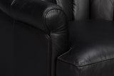 Scoth Black Swivel Chair - Ornate Home