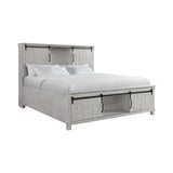 Scott White 3-Piece King Platform Storage Bedroom Set - Ornate Home