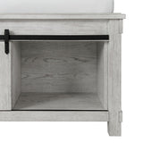 Scott White 3-Piece King Platform Storage Bedroom Set - Ornate Home