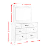 Scott White 4-Piece Queen Platform Storage Bedroom Set - Ornate Home