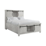 Scott White 4-Piece Queen Platform Storage Bedroom Set with 2 Nightstands & Dresser - Ornate Home