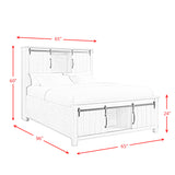 Scott White 5-Piece Queen Platform Storage Bedroom Set - Ornate Home