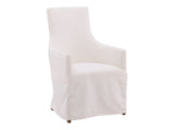 Scott White Dining Chair - Ornate Home