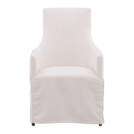 Scott White Dining Chair - Ornate Home