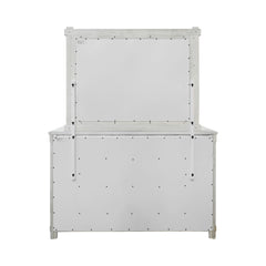 Scott White Dresser & Mirror Set - Ornate Home