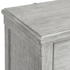 Scott White Nightstand with USB - Ornate Home