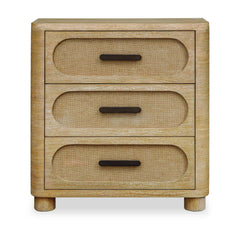 Scottie Natural Oak 3 Drawer Chest - Ornate Home