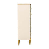 Scotts Square Light Champagne 5-Drawer Chest - Ornate Home