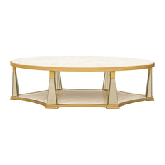 Scotts Square Light Champagne Cocktail Table - Ornate Home
